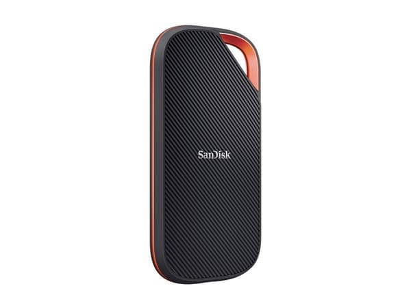 SanDisk Extreme PRO - SSD - 2 TB - ekstern (bærbar) - USB4 (USB-C kontakt)