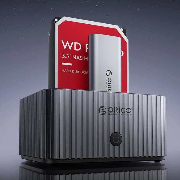 Orico Diskdockningsstation M.2 NVMe/SATA-enhet