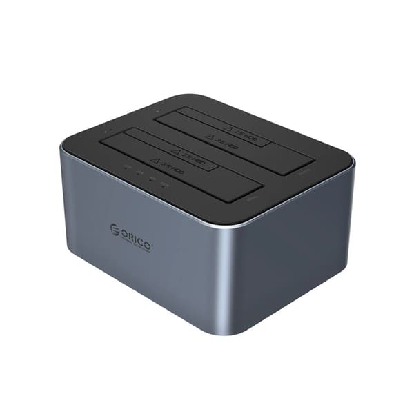 Orico 4-Diskdockningsstation 2.5"/3.5" SATA HDD/SSD