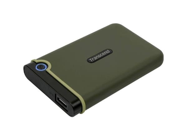 Transcend StoreJet 25M3G, 2000 GB, 2.5", 3.2 Gen 1 (3.1 Gen 1), Vihreä