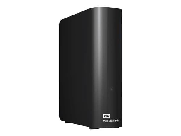 WD Elements Desktop WDBWLG0080HBK - Harddisk - 8 TB - ekstern (stasjonær) - USB 3.0