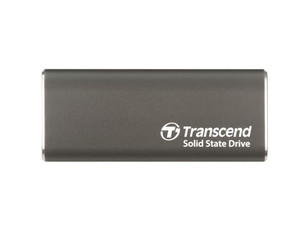 Transcend ESD265C, 1 TB, USB Type-C, 3.2 Gen 2 (3.1 Gen 2), 10 Gbit/s, Password protection, Grey