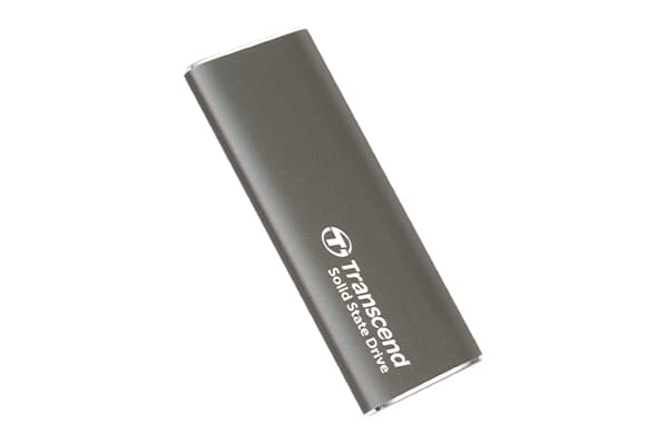 Transcend ESD265C, 1 TB, USB Type-C, 3.2 Gen 2 (3.1 Gen 2), 10 Gbit/s, Password protection, Grey