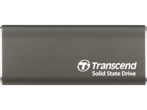 Transcend ESD265C, 2 TB, USB Type-C, 3.2 Gen 2 (3.1 Gen 2), 1050 MB/s, 10 Gbit/s, Grå