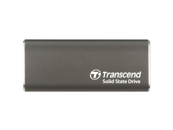 Transcend ESD265C, 2 TB, USB Type-C, 3.2 Gen 2 (3.1 Gen 2), 1050 MB/s, 10 Gbit/s, Grå