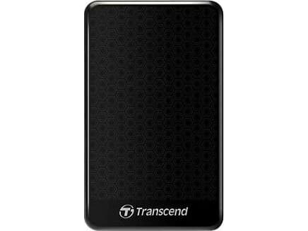 Transcend StoreJet 25A3K, 1 TB, 2,5", 3,2 Gen 1 (3,1 Gen 1), Sort
