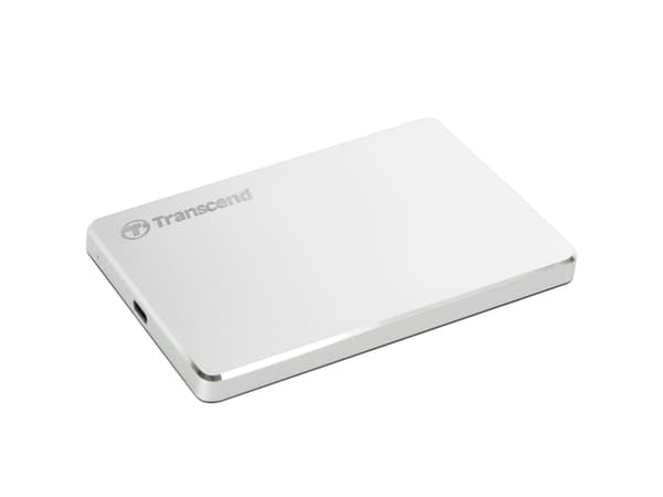 Transcend StoreJet 25C3S, 1 TB, 2.5", 3.2 Gen 1 (3.1 Gen 1), Sølv