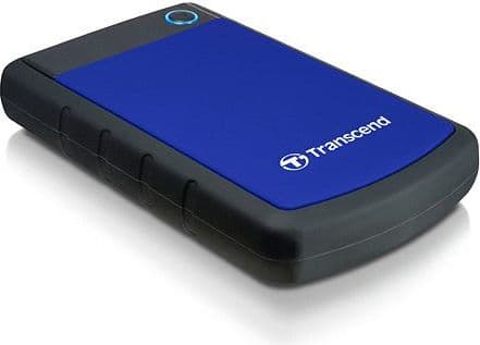 Transcend StoreJet 25H3, 4 TB, 2.5", 3.2 Gen 1 (3.1 Gen 1), 5400 RPM, Blå, Marineblå