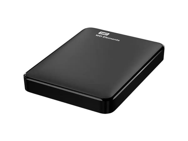 Western Digital Elements Portable, 4 TB, 2.5", 3.2 Gen 1 (3.1 Gen 1), Svart