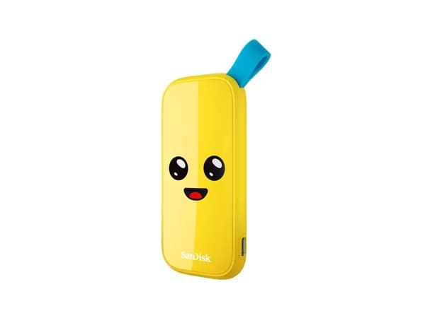 SanDisk Fortnite - Peely Edition - SSD - 2 TB - ekstern (bærbar) - USB 3.2 Gen 2