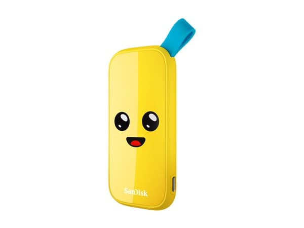 SanDisk Fortnite - Peely Edition - SSD - 2 TB - ekstern (bærbar) - USB 3.2 Gen 2