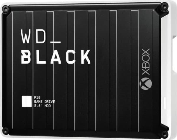 WD_BLACK P10 Game Drive för Xbox WDBZRG0060BBK - Hårddisk - 6 TB - extern (bärbar) - 2,5" - USB 3.2 Gen 1 - svart