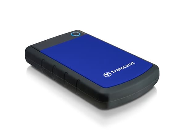 Transcend 2TB StoreJet 25H3, 2 TB, 2.5", 3.2 Gen 1 (3.1 Gen 1), Sort, Blå