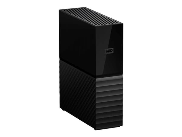 WD My Book WDBBGB0080HBK - Harddisk - kryptert - 8 TB - ekstern (stasjonær) - USB 3.0 - 256-bit AES - svart