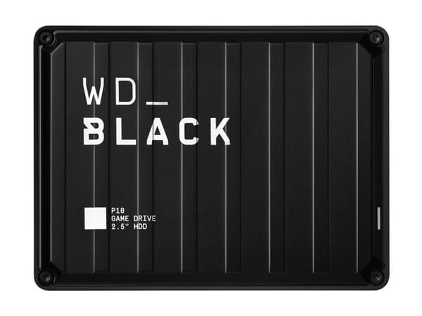 WD_BLACK P10 Game Drive WDBZ7D0060BBK - Harddisk - 6 TB - ekstern (bærbar) - 2.5" - USB 3.2 Gen 1 - svart
