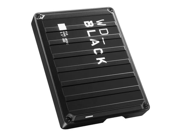WD_BLACK P10 Game Drive WDBZ7D0060BBK - Harddisk - 6 TB - ekstern (bærbar) - 2.5" - USB 3.2 Gen 1 - svart