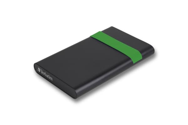 Verbatim 53111, 512 GB, 2.5", 2.0/3.2 Gen 1 (3.1 Gen 1), 5400 RPM, Svart, Grön