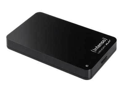 Intenso MEMORY PLAY - Hårddisk - 2 TB - extern (bärbar) - 2,5" - USB 3.0 - 5400 rpm - buffert: 8 MB - svart