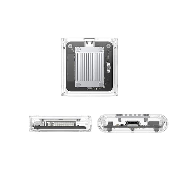 Orico Disk Caddy M.2 NVME USB-C 3.2 - Transparent