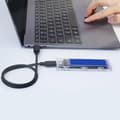 Miniatyrbild 2 av 3: Orico Diskenhet M.2 NVME till USB-C 10Gb/s TCM2-C3 - Blå