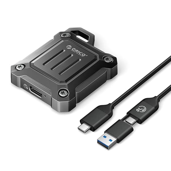 Orico Diskfack M.2 2230 USB-C 3.2 XAM2 - Svart