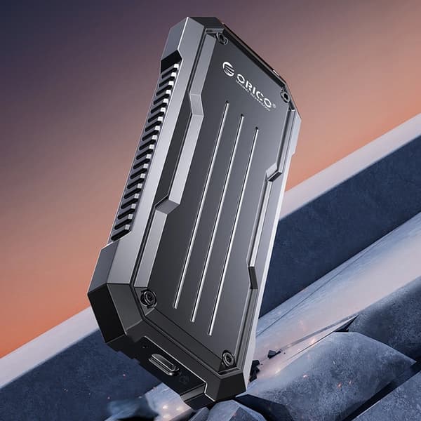 Orico Disk Caddy M.2 NVMe/SATA SSD USB-C 3.2 - Grå