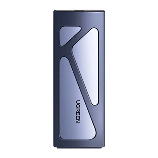 Ugreen Skivhus för 10 Gbps-enhet M.2 NVMe Med USB-C / USB-A Kablar - Svart