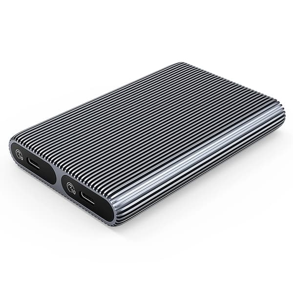Orico Dual Disk Caddy för Två Enheter M.2 NVME USB-C 3.2 10Gb/s