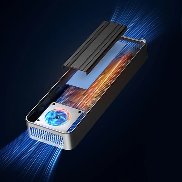 Orico Diskenhet M.2 NVME USB-C 3.2 20Gb/s OUM2-G20 - Silver