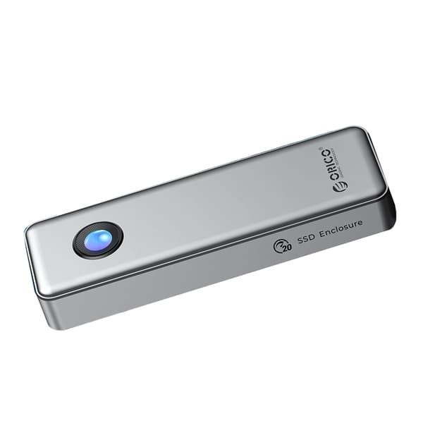 Orico Diskenhet M.2 NVME USB-C 3.2 20Gb/s OUM2-G20 - Silver