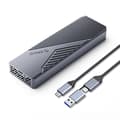 Miniatyrbild 1 av 2: Orico Diskenhet M.2 NVME USB-C 3.2 20Gb/s CNM2-G20 - Grå