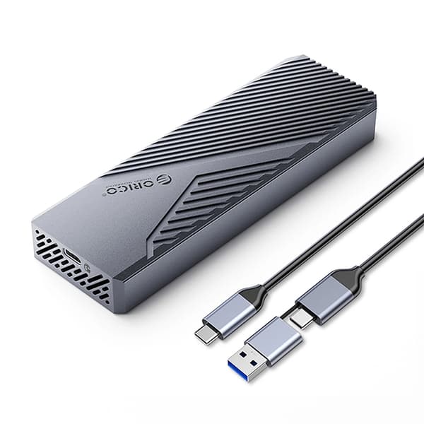 Orico Diskenhet M.2 NVME USB-C 3.2 20Gb/s CNM2-G20 - Grå