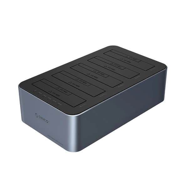Orico 5-Diskdockningsstation 2.5"/3.5" SATA HDD/SSD