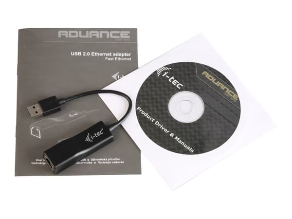 i-tec Advance U2LAN nettverkskort Ethernet 100 Mbit/s