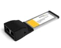 Miniatyrbild 5 av 5: StarTech.com Dual Port ExpressCard Gigabit Laptop Ethernet NIC Network Adapter Card - Nätverksadapter - ExpressCard - Gigabit Ethernet x 2