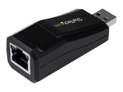StarTech.com USB 3.0 to Gigabit Ethernet NIC Network Adapter - 10/100/100 Mbps Network Adapter - USB to Ethernet LAN Adapter - USB to RJ45 (USB31000N