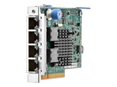 HPE 366FLR - Nätverksadapter - PCIe 2.1 x4 - Gigabit Ethernet x 4 - för ProLiant DL360 Gen10, DL388p Gen8