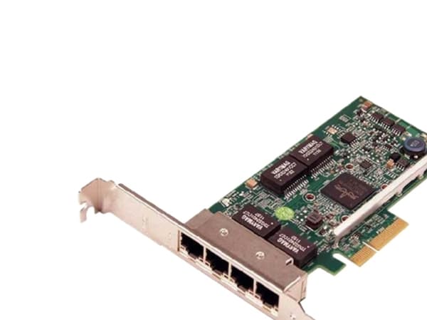Broadcom 5719 - Nätverksadapter - PCIe låg profil - Gigabit Ethernet x 4 - för PowerEdge R320, R420, R820, VRTX, VRTX M520, VRTX M620; PowerVault DL2