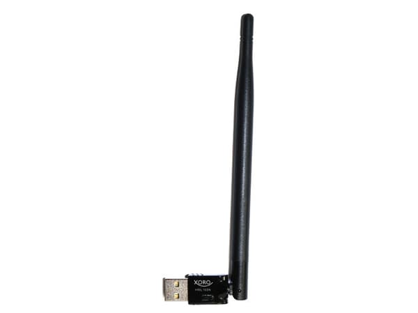 Xoro HWL 155N, Trådløs, USB, WLAN, Wi-Fi 4 (802.11n), 150 Mbit/s, Sort