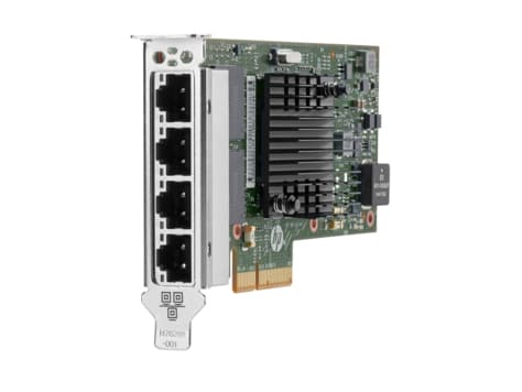HPE 366T - Nettverksadapter - PCIe 2.1 x4 lav profil - Gigabit Ethernet x 4 - for Edgeline e920; ProLiant DL360 Gen10