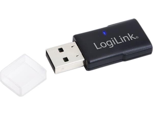 LogiLink WLAN WL0086A, Langaton, USB, WLAN, 300 Mbit/s, Musta