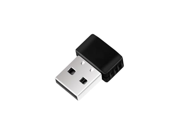 LogiLink WLAN WL0086A, Langaton, USB, WLAN, 300 Mbit/s, Musta