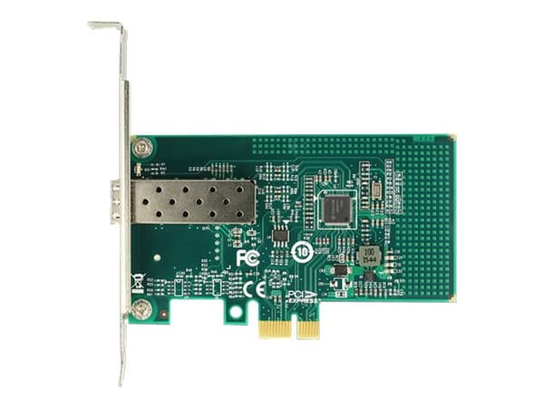 Delock PCI Express Card > 1 x SFP Slot Gigabit LAN - Nätverksadapter - PCIe låg profil - Gigabit SFP x 1