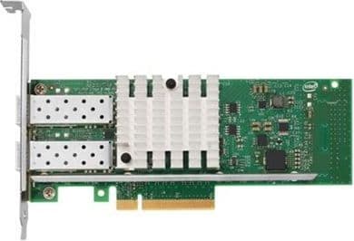 Intel X520-DA2 - Verkkosovitin - PCIe 2.0 x8 Low Profile - 10 Gigabit SFP+ x 2 - (CRU) - Tier 1 - järjestelmään x3100 M5; x3530 M4; x3650 M4 HD; x369