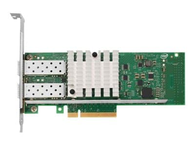 Intel X520-DA2 - Verkkosovitin - PCIe 2.0 x8 Low Profile - 10 Gigabit SFP+ x 2 - (CRU) - Tier 1 - järjestelmään x3100 M5; x3530 M4; x3650 M4 HD; x369