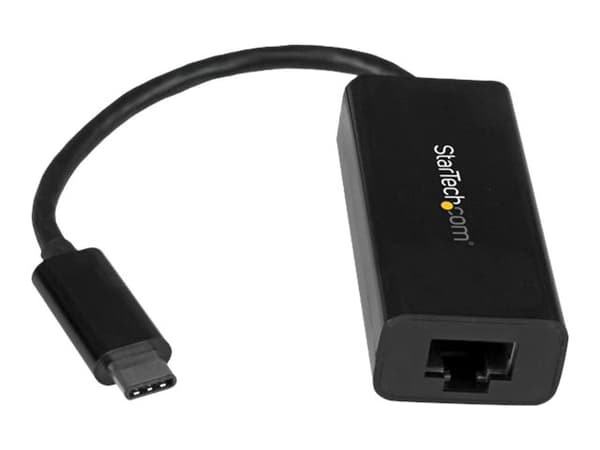 StarTech.com ​​USB-C till Gigabit Ethernet-adapter - Svart​