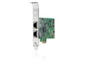 Miniatyrbild 1 av 5: HPE 332T - Nätverksadapter - PCIe 2.0 låg profil - Gigabit Ethernet x 2 - för ProLiant DL360e Gen8, DL360p Gen8, DL385p Gen8, ML350e Gen8, ML350p Gen
