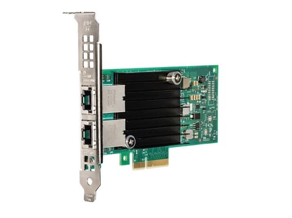 Intel X550 - Nätverksadapter - PCIe låg profil - 10Gb Ethernet x 2 - för PowerEdge C4130, C6320, C6420, FC430, FC630, FC830, M630, M830, T430, T630,