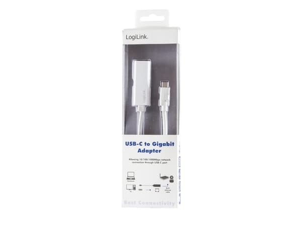 USB-C -> RJ45 Gigabit Ethernet