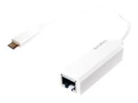 USB-C -> RJ45 Gigabit Ethernet Vit